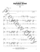 Alphabet Street Guitar and Fretted sheet music cover